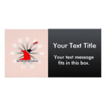 Trinidad And Tobago Flag Map 2.0 photo cards