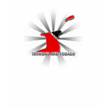 Trinidad And Tobago Flag Map 2.0 t-shirts