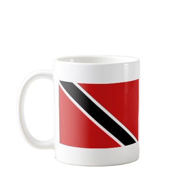 Trinidad and Tobago Flag ~ Map Mug by FlagAndMap