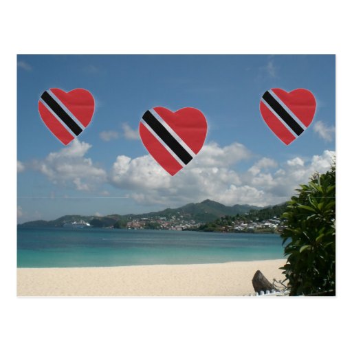 Trinidad and Tobago Flag Post Cards