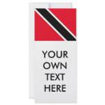 Trinidad and Tobago Flag rack cards