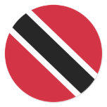 Trinidad and Tobago Flag Sticker