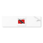 Trinidad And Tobago Flag T-shirt And Etc bumper stickers