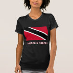 Trinidad and Tobago Flag with Name Tees
