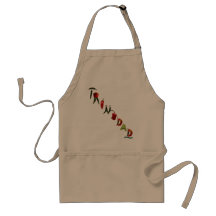 Trinidad Chilli Peppers Aprons