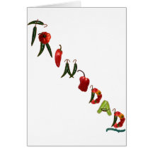 Trinidad Chilli Peppers Cards