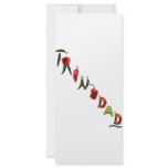 Trinidad Chilli Peppers rack cards