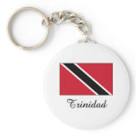 Trinidad Flag Design keychains