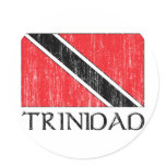 Trinidad Flag stickers