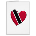 Trinidad Heart Flag cards