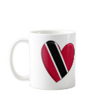 Trinidad Heart Flag mugs