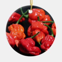 Trinidad Scorpion Hottest Chilli Christmas Ornaments