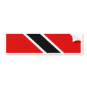 Trinidad Tobago Flag bumper stickers