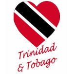 Trinidad & Tobago Flag Heart t-shirts