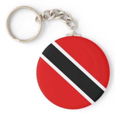 Trinidad Tobago Flag Key Chains by coolcountry