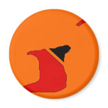 Trinidad Tobago flag map magnets