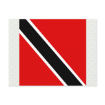 Trinidad Tobago High quality Flag postcards