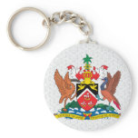 Trinidadandtobago Coat of Arms detail keychains