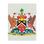 Trinidadandtobago Coat of Arms detail postcards