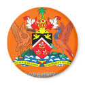 Trinidadian Emblem magnets