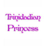 Trinidadian Princess t-shirts