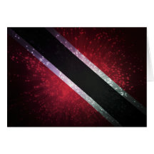 Trinidadian, Tobagonian Flag Card