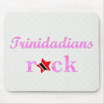 Trinidadians Rock - Cute Pink mousepads