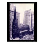 Trinity Church, New York City Vintage Postcards
