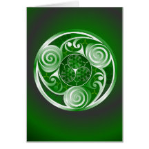 Trinity Glas Greeting Card
