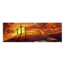Trinity Sunset Bookmark Business Card Templates