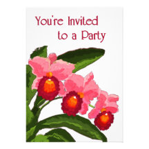 Trio of Cattleyas Invite