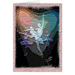 Trio Of Dancers WithTexture Card