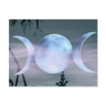 Triple Goddess Moon postcards