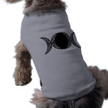 Triple Goddess Moon Symbol pet clothing