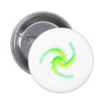 Triple Julia Set Crop Circle Pinback Buttons