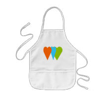 Triple Love Heart Apron