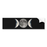 triple moon bumper stickers