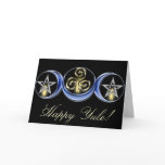Triple Spiral Lunar Moon Card