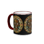 triple sun disk coffee mugs