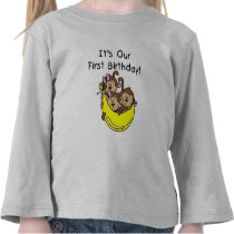 Triplets 1st - Two Girls One Boy Tshirts and Gifts