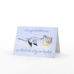 Triplets, Congratulations Birth Of Triplets - Thre cards