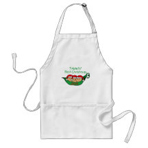 Triplets First Christmas - Pod 2008 Apron