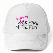 Triplets Have More Fun Mesh Hat