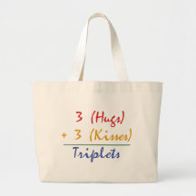 Triplets Math Bags