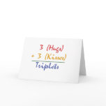 Triplets Math cards