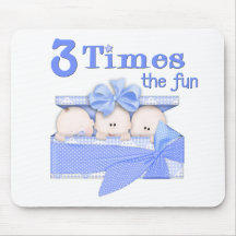 Triplets Mouse Pads