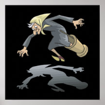 Tripping witch poster