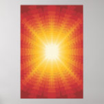 Trippy Poster: Psychedelic Explosion posters