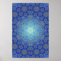 Trippy Poster: Psychedelic Radial Artwork