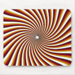 Trippy Spiral Graphics: Custom Mousepad